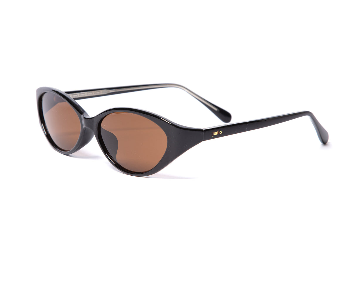 Black x Amber — three quarter view