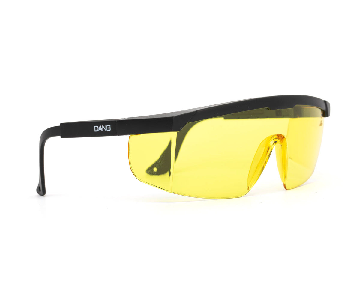 Black x Yellow — three quarter view