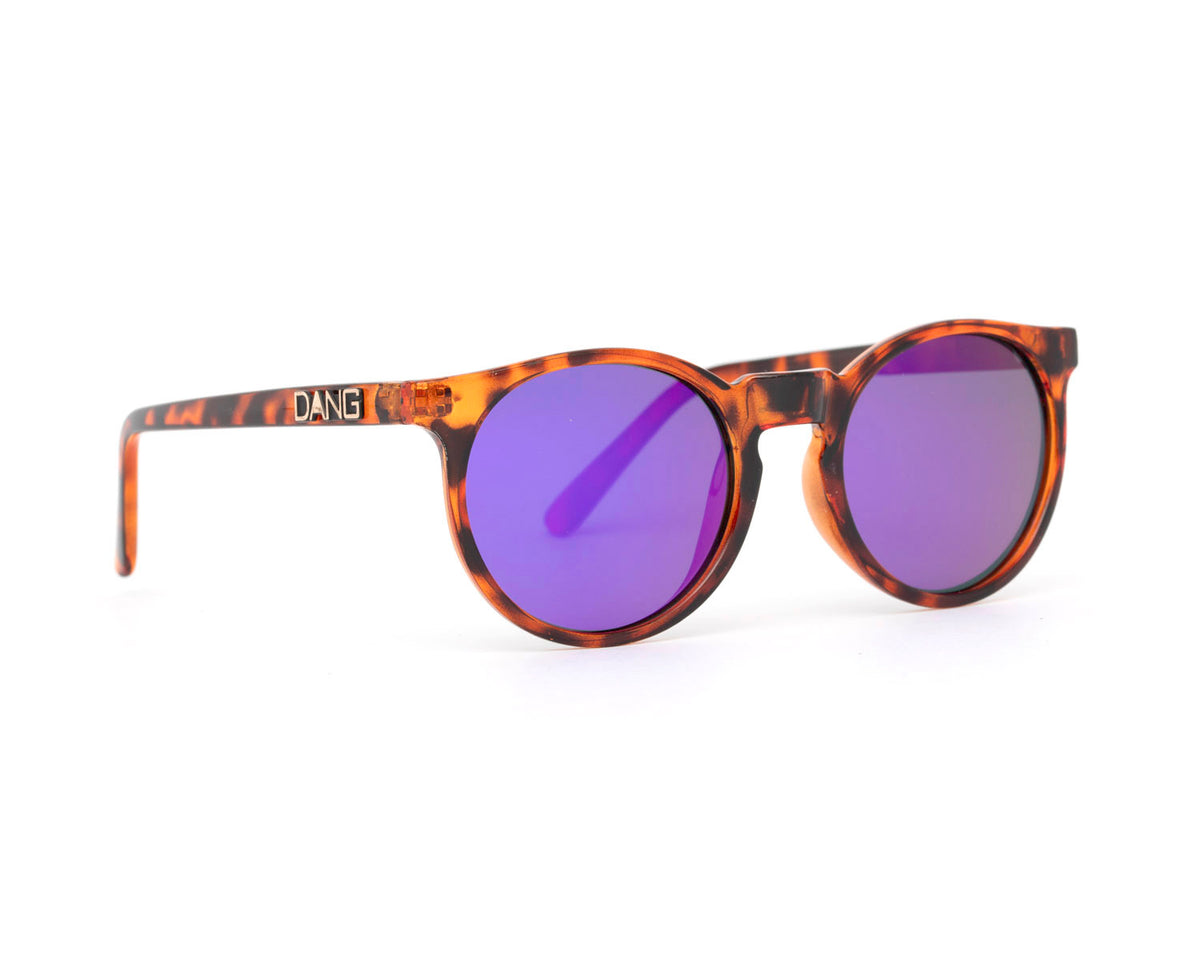 Tortoise x Purple — three quarter view
