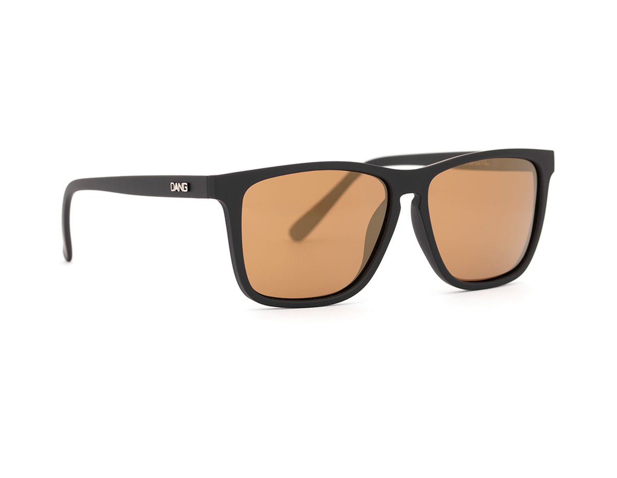 Black x Amber — three quarter view