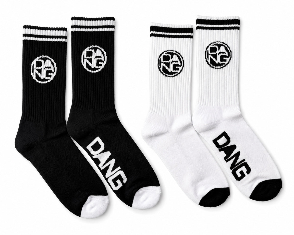 DANG Socks — Black and White